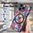 Funda Silicona Goma de Cuero Carcasa con Magnetico S01D para Apple iPhone 13 Pro Max