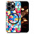 Funda Silicona Goma de Cuero Carcasa con Magnetico S01D para Apple iPhone 14 Pro