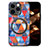 Funda Silicona Goma de Cuero Carcasa con Magnetico S01D para Apple iPhone 15 Pro Max