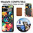 Funda Silicona Goma de Cuero Carcasa con Magnetico S01D para Google Pixel 7a 5G