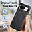 Funda Silicona Goma de Cuero Carcasa con Magnetico S01D para Google Pixel 8 5G