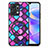 Funda Silicona Goma de Cuero Carcasa con Magnetico S01D para Huawei Honor X7a