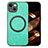 Funda Silicona Goma de Cuero Carcasa con Magnetico S02D para Apple iPhone 14