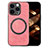 Funda Silicona Goma de Cuero Carcasa con Magnetico S02D para Apple iPhone 16 Pro Max