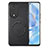 Funda Silicona Goma de Cuero Carcasa con Magnetico S03D para Huawei Honor 80 5G