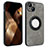 Funda Silicona Goma de Cuero Carcasa con Magnetico S14D para Apple iPhone 15