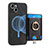 Funda Silicona Goma de Cuero Carcasa SD1 para Apple iPhone 14