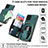 Funda Silicona Goma de Cuero Carcasa SD1 para Samsung Galaxy F12