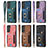 Funda Silicona Goma de Cuero Carcasa SD1 para Samsung Galaxy S21 FE 5G