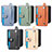 Funda Silicona Goma de Cuero Carcasa SD10 para Motorola Moto Razr 40 5G