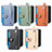 Funda Silicona Goma de Cuero Carcasa SD10 para Motorola Moto Razr 40 Ultra 5G