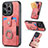 Funda Silicona Goma de Cuero Carcasa SD12 para Apple iPhone 14 Pro