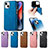 Funda Silicona Goma de Cuero Carcasa SD13 para Apple iPhone 14