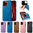 Funda Silicona Goma de Cuero Carcasa SD13 para Apple iPhone 14 Pro Max