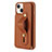 Funda Silicona Goma de Cuero Carcasa SD14 para Apple iPhone 13