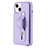 Funda Silicona Goma de Cuero Carcasa SD14 para Apple iPhone 13