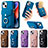 Funda Silicona Goma de Cuero Carcasa SD16 para Apple iPhone 14