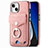 Funda Silicona Goma de Cuero Carcasa SD16 para Apple iPhone 14