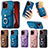 Funda Silicona Goma de Cuero Carcasa SD16 para Apple iPhone 14 Pro