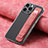 Funda Silicona Goma de Cuero Carcasa SD2 para Apple iPhone 16 Pro Max