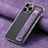 Funda Silicona Goma de Cuero Carcasa SD2 para Apple iPhone 16 Pro Max