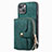 Funda Silicona Goma de Cuero Carcasa SD3 para Apple iPhone 13