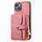 Funda Silicona Goma de Cuero Carcasa SD3 para Apple iPhone 13