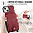 Funda Silicona Goma de Cuero Carcasa SD4 para Apple iPhone 14