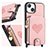 Funda Silicona Goma de Cuero Carcasa SD4 para Apple iPhone 14 Plus