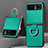 Funda Silicona Goma de Cuero Carcasa SD4 para Motorola Moto Razr 40 5G