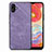 Funda Silicona Goma de Cuero Carcasa SD4 para Samsung Galaxy F04