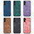 Funda Silicona Goma de Cuero Carcasa SD4 para Samsung Galaxy Quantum4 5G