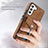 Funda Silicona Goma de Cuero Carcasa SD4 para Samsung Galaxy S21 FE 5G