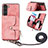 Funda Silicona Goma de Cuero Carcasa SD4 para Samsung Galaxy S22 5G