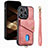 Funda Silicona Goma de Cuero Carcasa SD5 para Apple iPhone 13 Pro