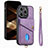 Funda Silicona Goma de Cuero Carcasa SD5 para Apple iPhone 13 Pro Max