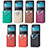 Funda Silicona Goma de Cuero Carcasa SD5 para Motorola Moto Razr 40 Ultra 5G