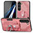 Funda Silicona Goma de Cuero Carcasa SD5 para Samsung Galaxy S22 Plus 5G