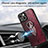 Funda Silicona Goma de Cuero Carcasa SD6 para Apple iPhone 14