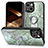 Funda Silicona Goma de Cuero Carcasa SD6 para Apple iPhone 14