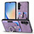 Funda Silicona Goma de Cuero Carcasa SD7 para Samsung Galaxy A34 5G