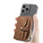 Funda Silicona Goma de Cuero Carcasa SD8 para Apple iPhone 14 Pro Max