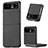 Funda Silicona Goma de Cuero Carcasa SD8 para Motorola Moto Razr 40 5G