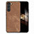 Funda Silicona Goma de Cuero Carcasa SD8 para Samsung Galaxy S24 5G