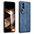 Funda Silicona Goma de Cuero Carcasa YZ1 para Oppo Reno10 Pro+ Plus 5G