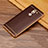 Funda Silicona Goma de Cuero para Huawei Mate 9 Lite Marron