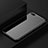 Funda Silicona Goma Espejo R02 para Apple iPhone 7 Plus Negro