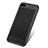 Funda Silicona Goma Espejo S01 para Apple iPhone 7 Plus Negro