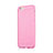 Funda Silicona Goma Mate para Apple iPhone 6 Plus Rosa