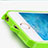 Funda Silicona Goma para Apple iPhone 5S Verde